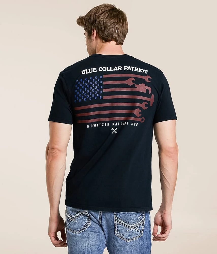 Blue Collar Trade Flag T-Shirt