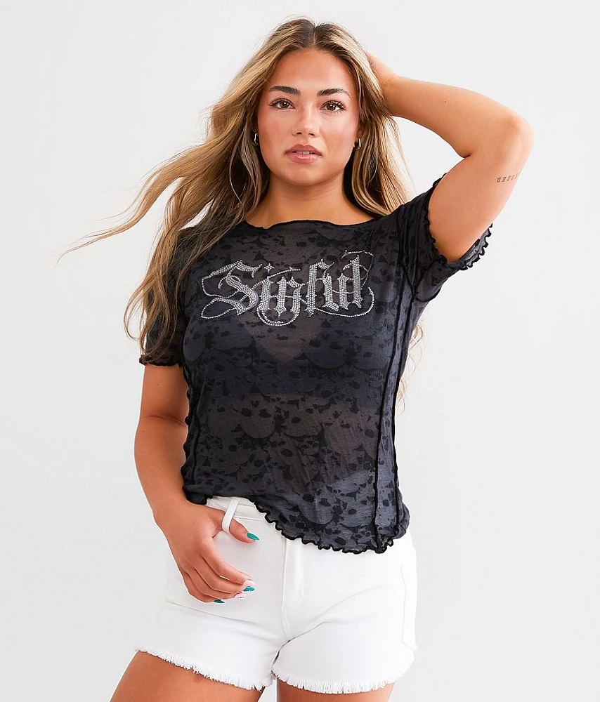 Skull & Bones Burnout T-Shirt