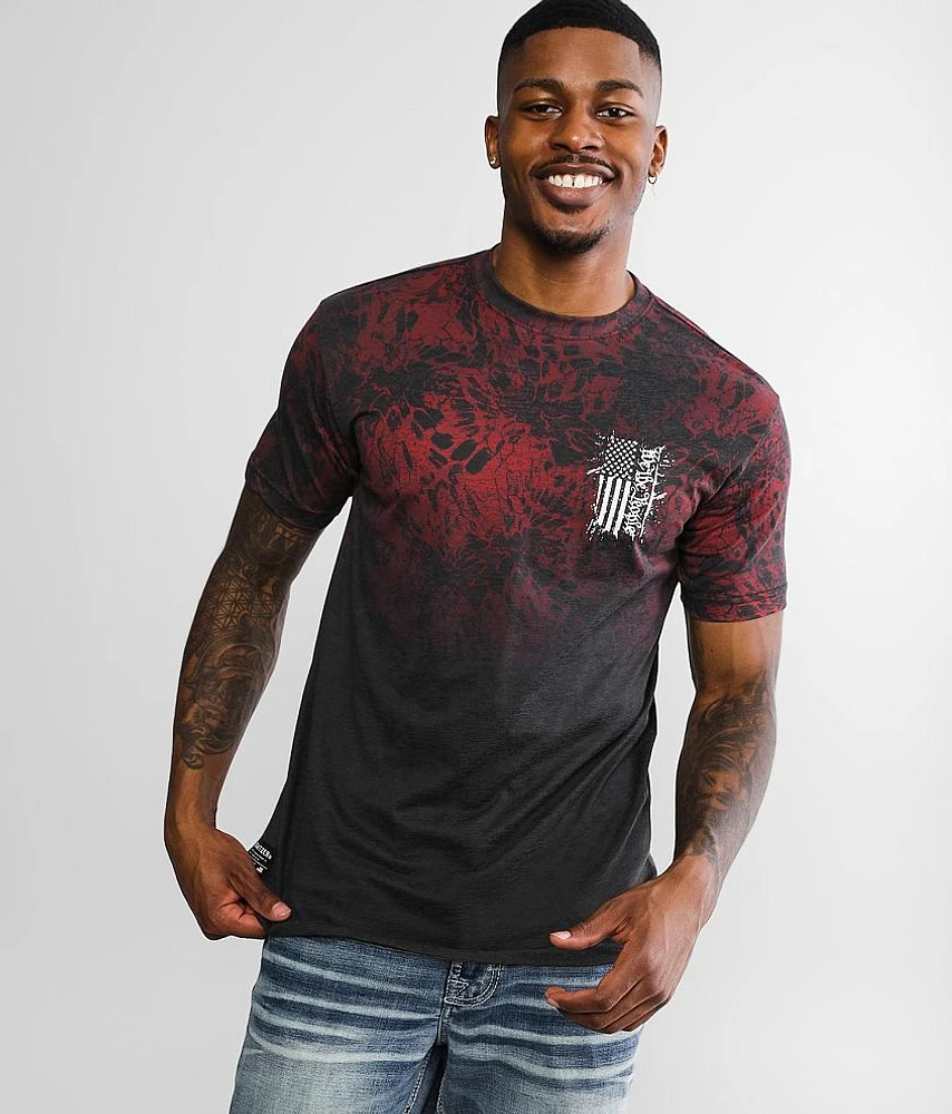 People Flag Spray T-Shirt