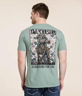 Tail Chasers Club Searching T-Shirt