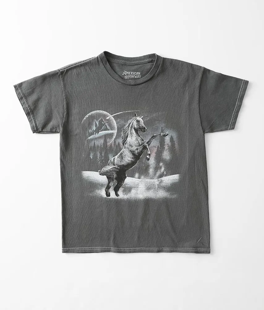 Girls - Winter Horse T-Shirt