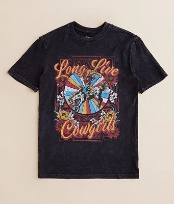 Girls - American Highway Long Live Cowgirls T-Shirt