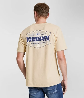 Maven Co-op Blooming Badge T-Shirt