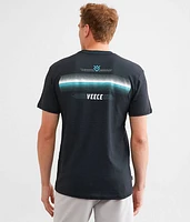 Veece Split Stripe T-Shirt