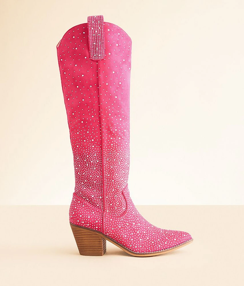 Shine Rhinestone Western Boot