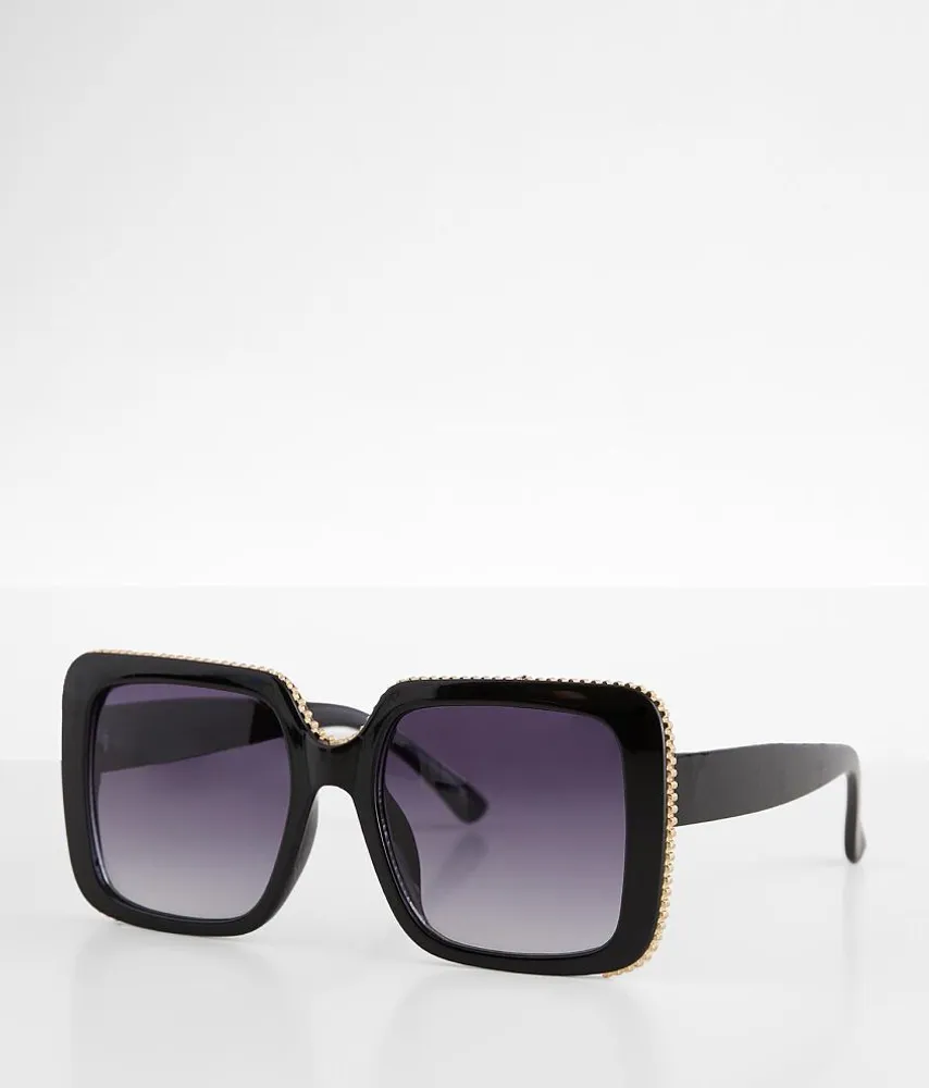 Oversized Glitz Sunglasses