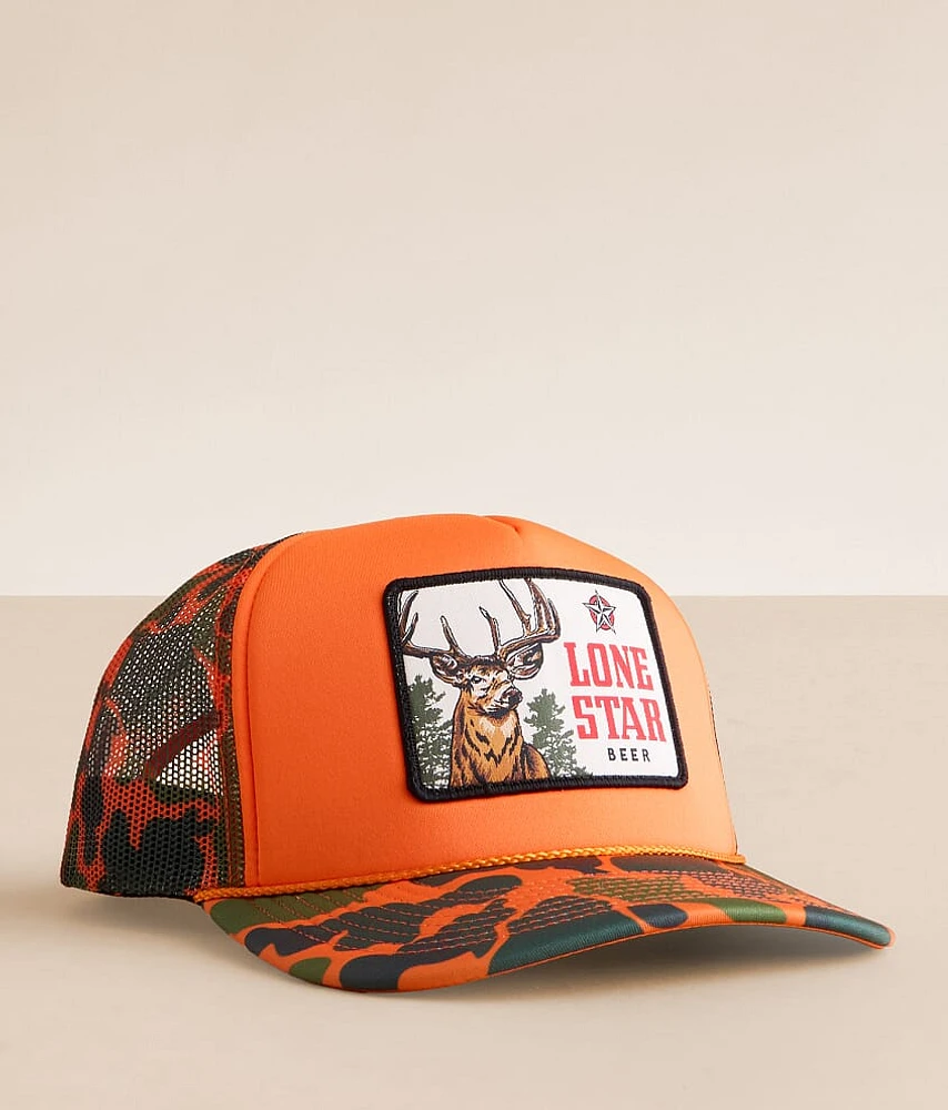 American Needle Lone Star Beer Camo Trucker Hat