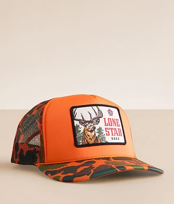 American Needle Lone Star Beer Camo Trucker Hat