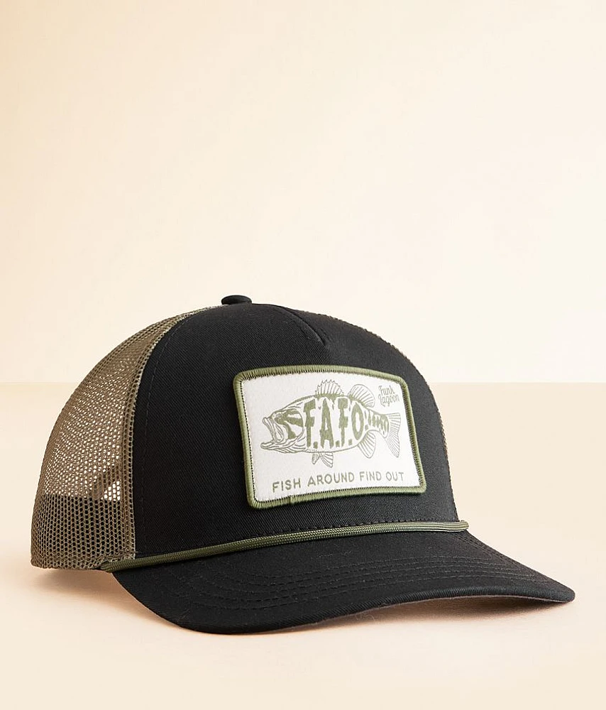 Funk Lagoon Fish Around Trucker Hat