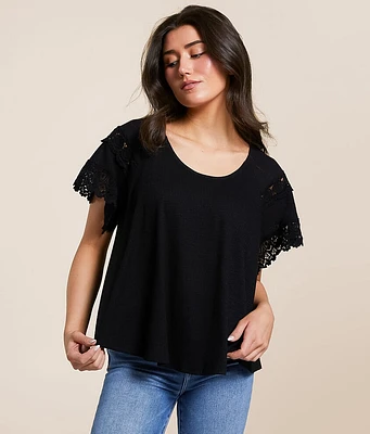 Daytrip Flowy Ribbed Top