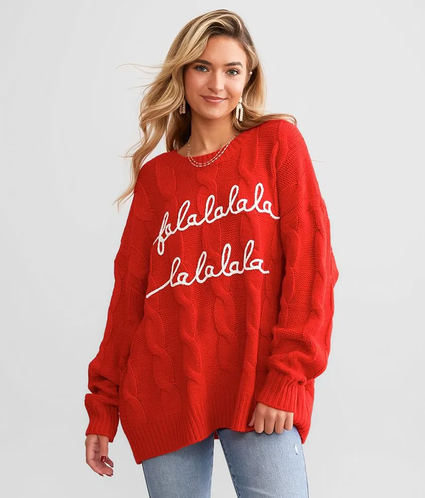 and the why Falalalala Sweater