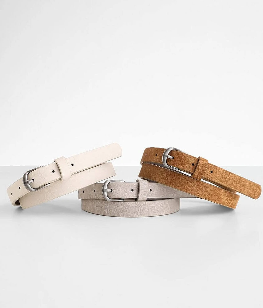 3 Pack Belt Set