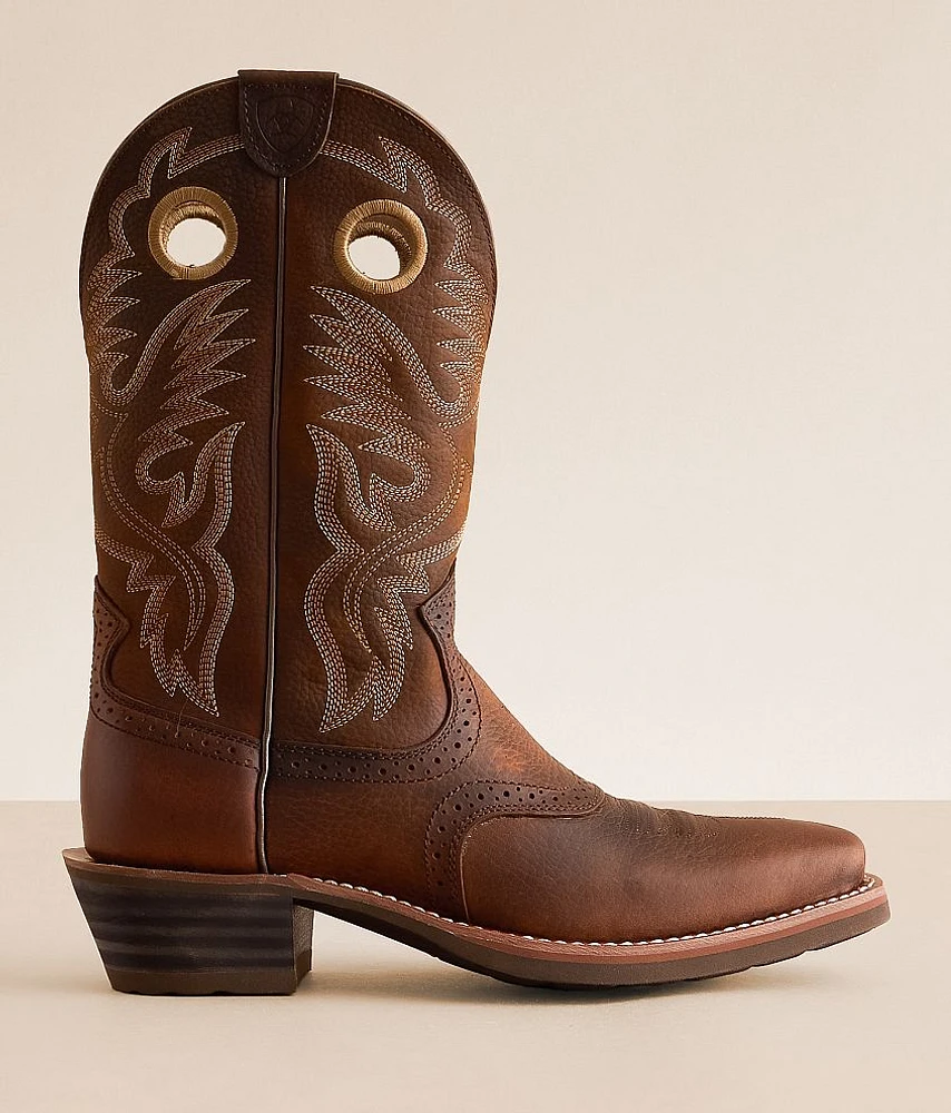 Heritage Roughstock Leather Cowboy Boot