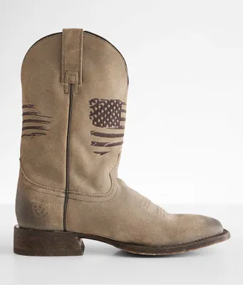 Ariat Circuit Patriot Leather Cowboy Boot