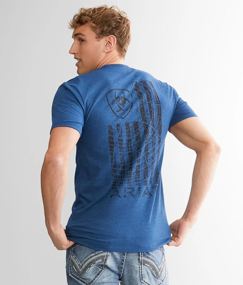 Crosscut Flag T-Shirt