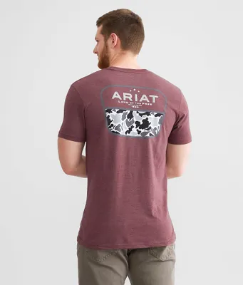 Ariat Duck Camo Badge T-Shirt