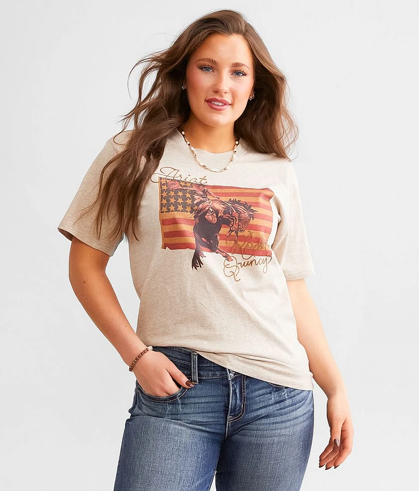 Rodeo Quincy Flag T-Shirt