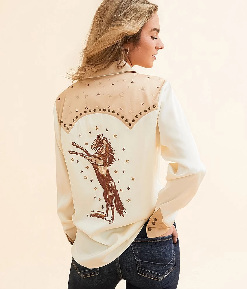 Wildhorse Western Satin Shirt