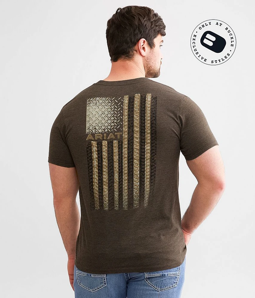 Steel Bar Flag T-Shirt