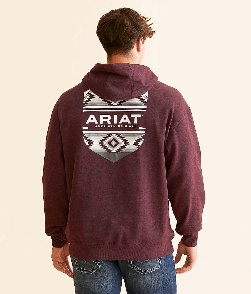 Canyon Aztec Shield Hooded Sweatshirt