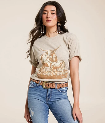 Ariat Longhorn Boyfriend T-Shirt