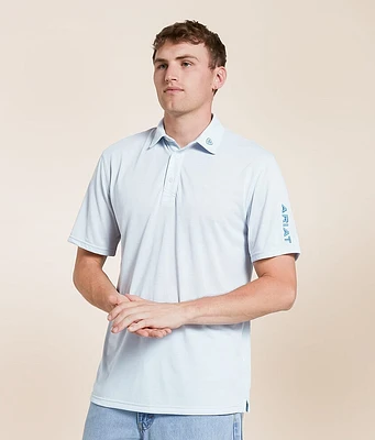 Ariat Team Logo Climate TEK Polo