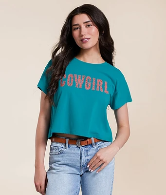 Ariat Cowgirl Boxy Cropped T-Shirt