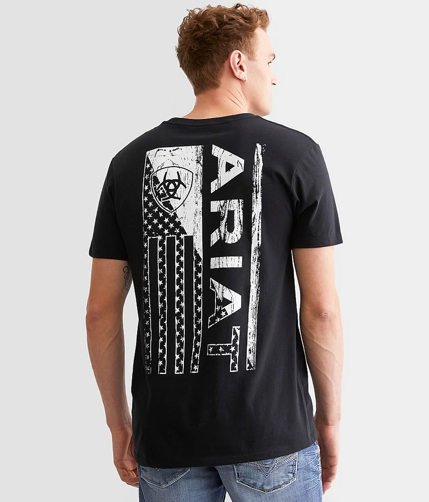 Stars & Bars Wood T-Shirt