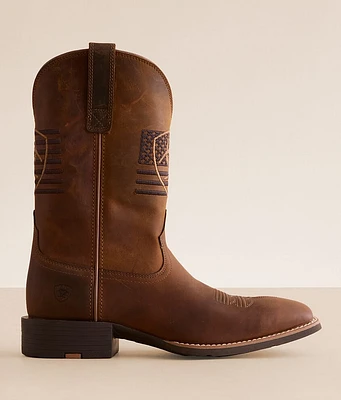 Ariat Sport Freedom Leather Cowboy Boot