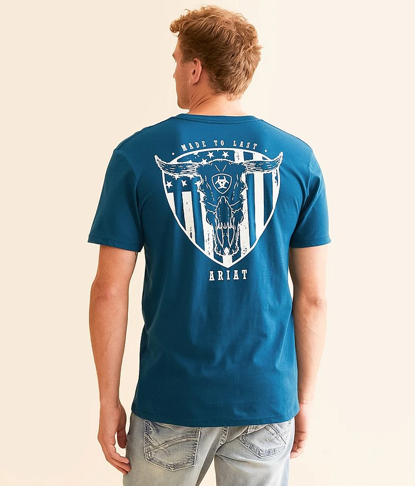 Stacked Skull America T-Shirt