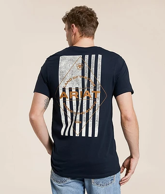Ariat Diamond Flag Tonal T-Shirt