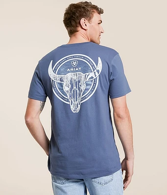 Ariat Wooden Longhorn Mountain T-Shirt