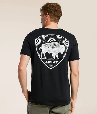 Ariat Bison Stamp Shield T-Shirt