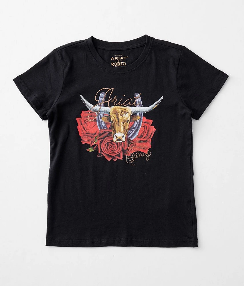Girls - Steer Rodeo T-Shirt