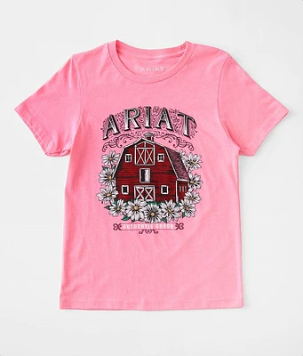 Girls - Floral Farm T-Shirt