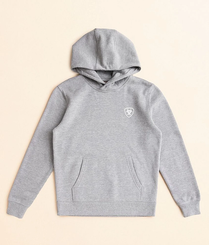 Boys - Liquid Stamp Flag Hooded Sweatshirt