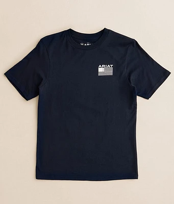 Boys - Ariat Diamond Flag T-Shirt