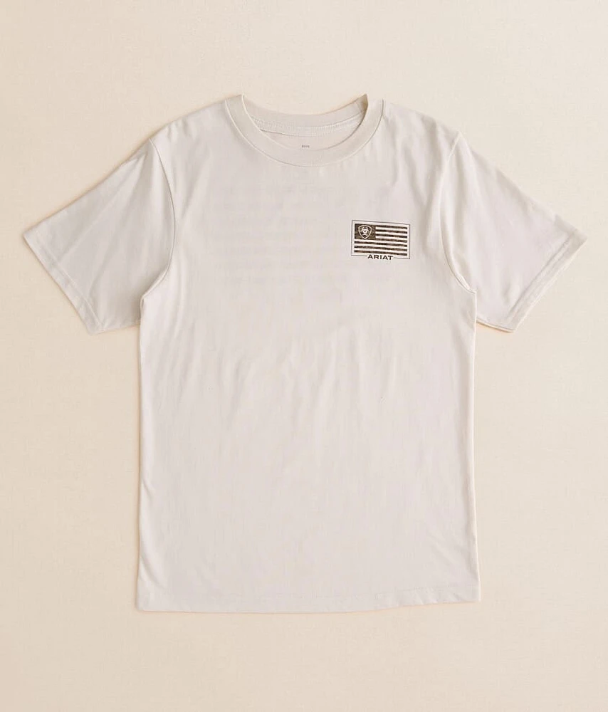 Boys - Ariat Digi Flag Patriot T-Shirt
