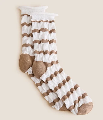 BKE Striped Crew Socks
