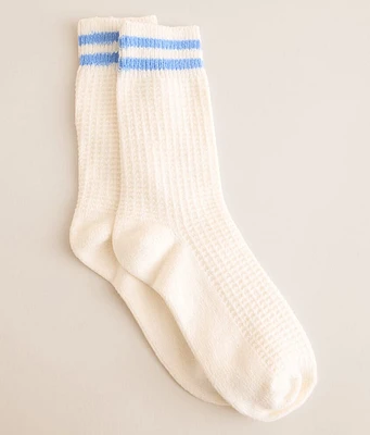 BKE Striped Waffle Socks