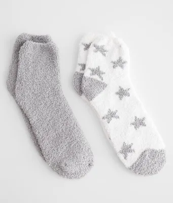 BKE 2 Pack Fuzzy Socks
