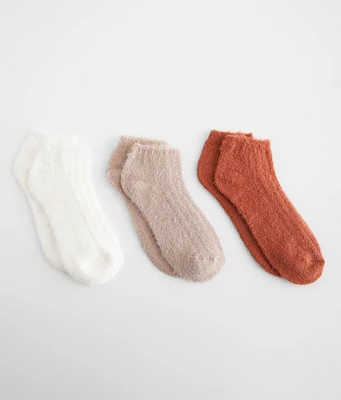 BKE 3 Pack Fuzzy Socks