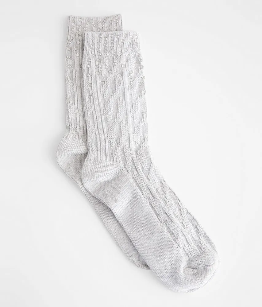 Rhinestone Socks