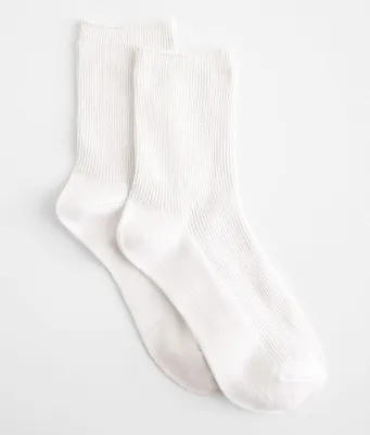 BKE Metallic Ankle Socks