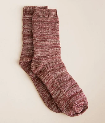 BKE Marled Wide Ribbed Socks