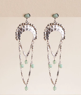 boutique by BKE Stone Fringe Earring