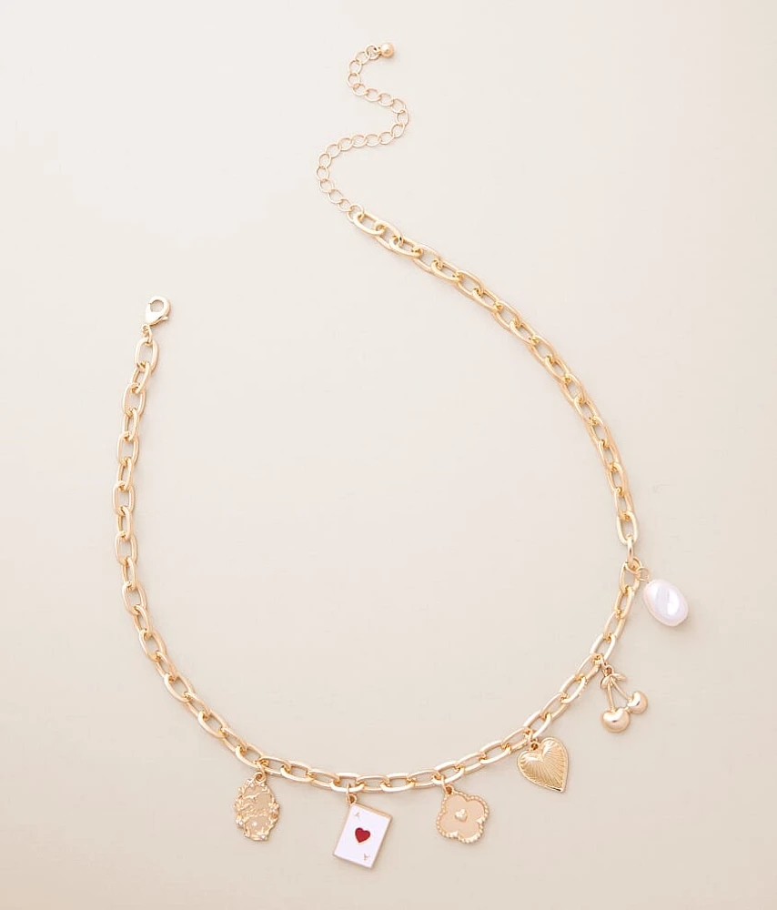 boutique by BKE Statement Charm Necklace