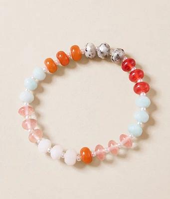 boutique by BKE Mixed Bead Bracelet