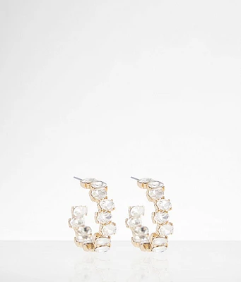 boutique by BKE Glitz Hoop Earring