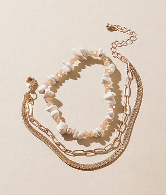 boutique by BKE 2 Pack Mixed Bracelet Set